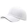 Custom Logo Solid Color Six-Panel Brushed Cotton Baseball Cap