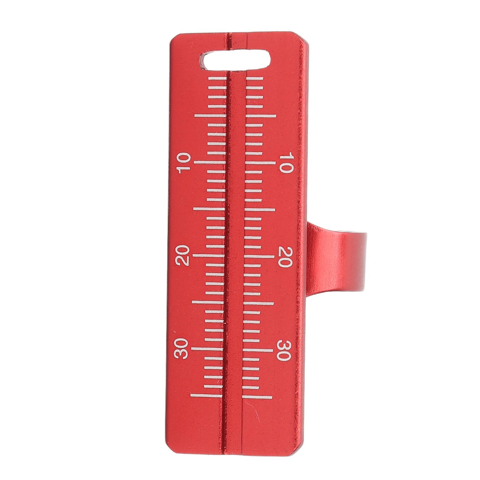 

Endo Measuring Ring Professional Orthodonti Dentist Measuring Instruments Dental Measuring Ruler Red