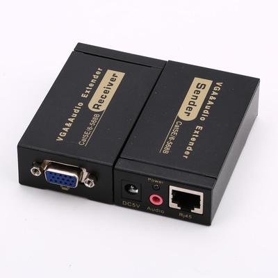 100m VGA Network Extender with Audio - Signal Amplifier & Enhancer