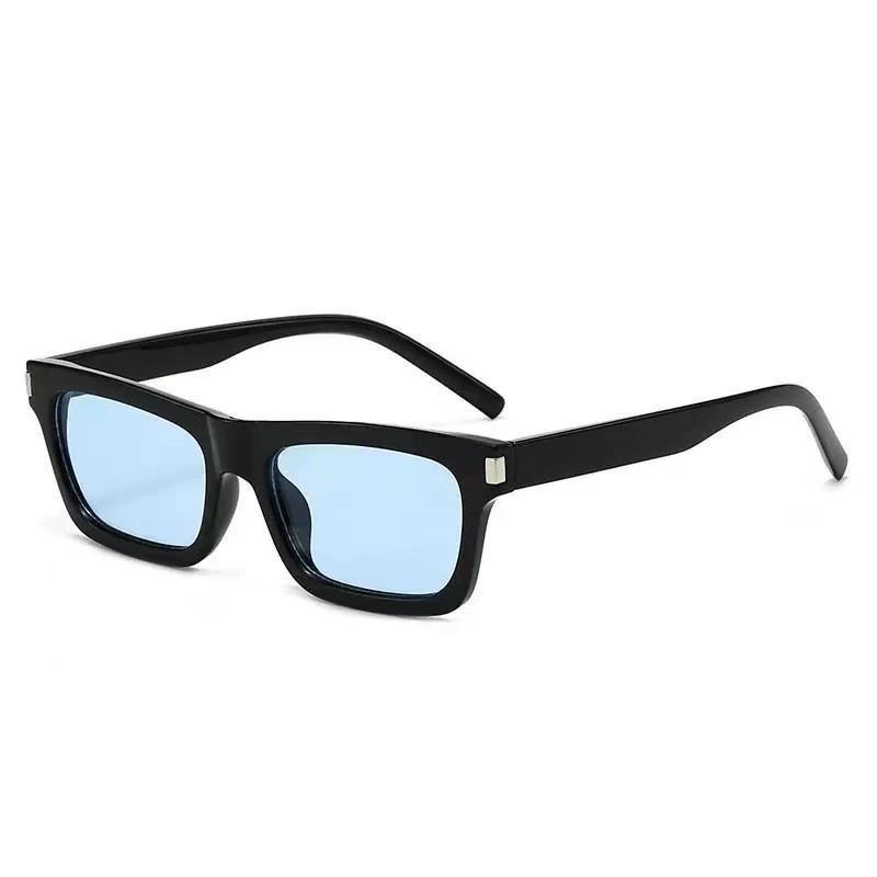 Square Vintage Sunglasses For Women With Uv400 Protection And Gray Lenses For Outdoor Fashion