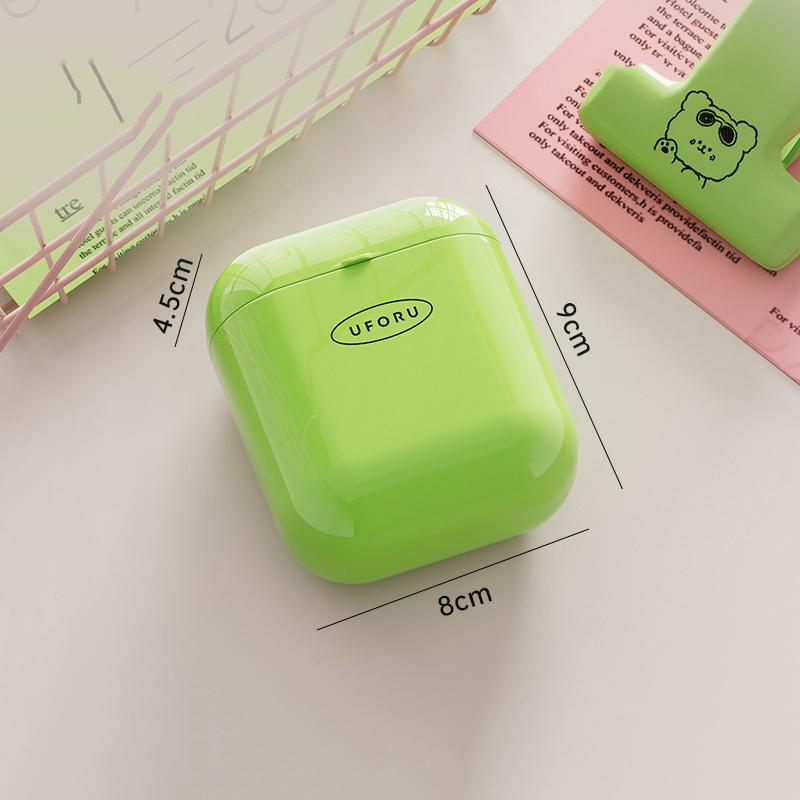 1Pcs Plastic Dopamine Storage Box Cute Small Data Cable Organizer Lightweight Sealed Lipstick Storage Box Students