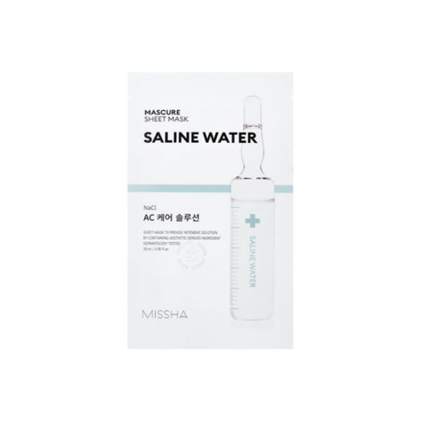 MISSHA Mascure Sheet Mask 8-Type Complete Variety Set 0.94oz × 8 Sheets