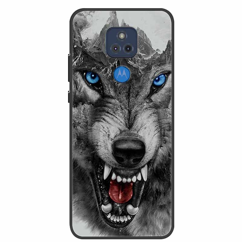 For Moto E7 Plus Case Bumper Silicone TPU Soft Phone Cover For Motorola Moto E7 Plus Case Cartoon Funda E 7 Plus E7Plus Coque