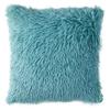 Long Plush Pillow Case Machine Washable Faux Furs Fabric Square Cushion Cover with Zippers Seasonal Home Decors