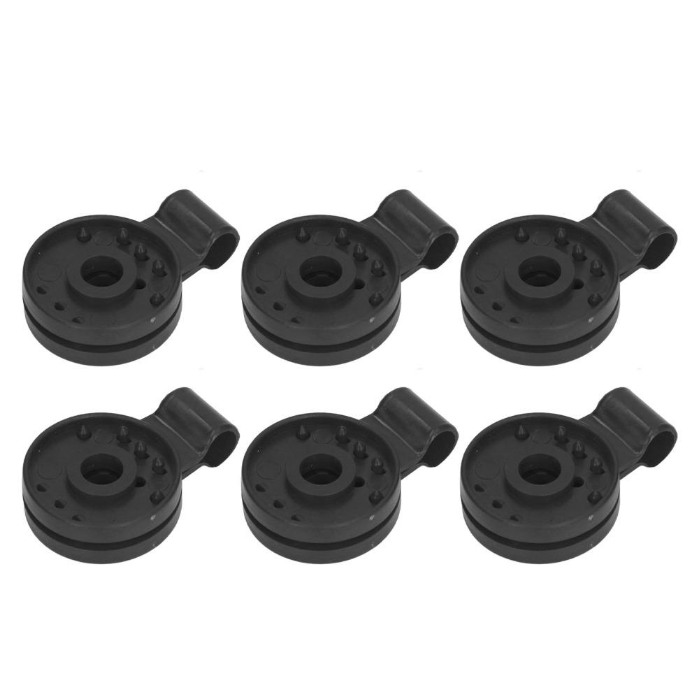 100pcs Black/White/Red Shade Cloth Clips Locking Grips Sun Shade Fasteners Plastic Clips Shade Net