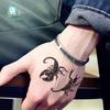 Ruikalong Scary Halloween Waterproof Tattoo Stickers - Scorpion & Spider Designs