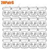1-50Pairs Silicone Earplugs for Swimming Sleeping Soundproofing Noise Reducing Earplugs Motorcycle Noise Filtering Earplugs