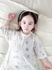 Summer Seven-Sleeve Cotton Romper for Newborns - Cute, Light Pullover