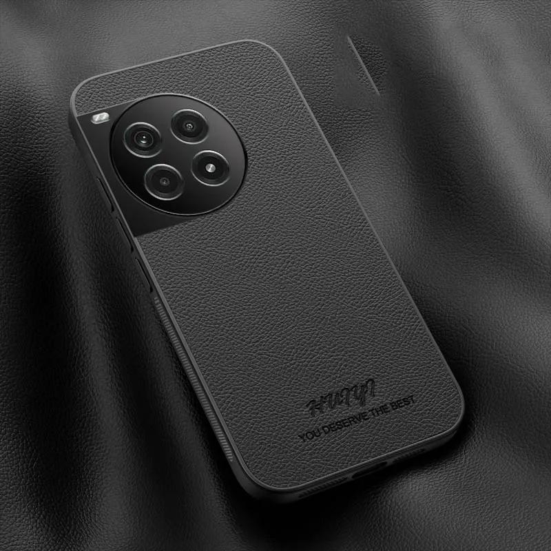 Leather Phone Case for Oneplus Ace 3 2 Pro 3V 2V 12 12R 11 11R 1+ Nord CE4 Lite N20 SE 5G Car Magnetic Holder Luxury Phone Cover