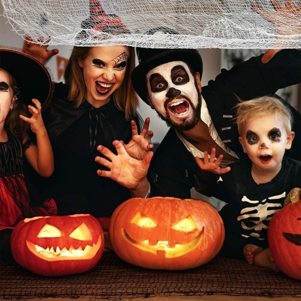 Scary Blood Gauze Cloth Reusable Spooky Mesh Gauze Scene Prop Creepy Gauze Cloth Secret Room