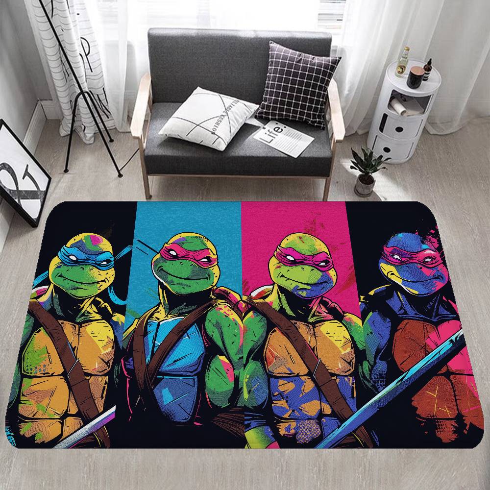 

Classic N-Ninja Turtles Movie Door Mat Nordic Style Bedroom Living Room Doormat Home Balcony Anti-Slip Alfombra 40x60cm