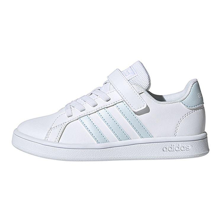 Adidas Neo Grand Court Low Top Kids Sneakers White Kids Sneakers EG6738