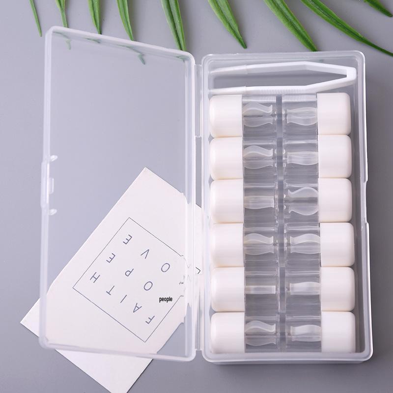 Portable RGP Contact Lens Color Care Set - 6 Piece Display Case