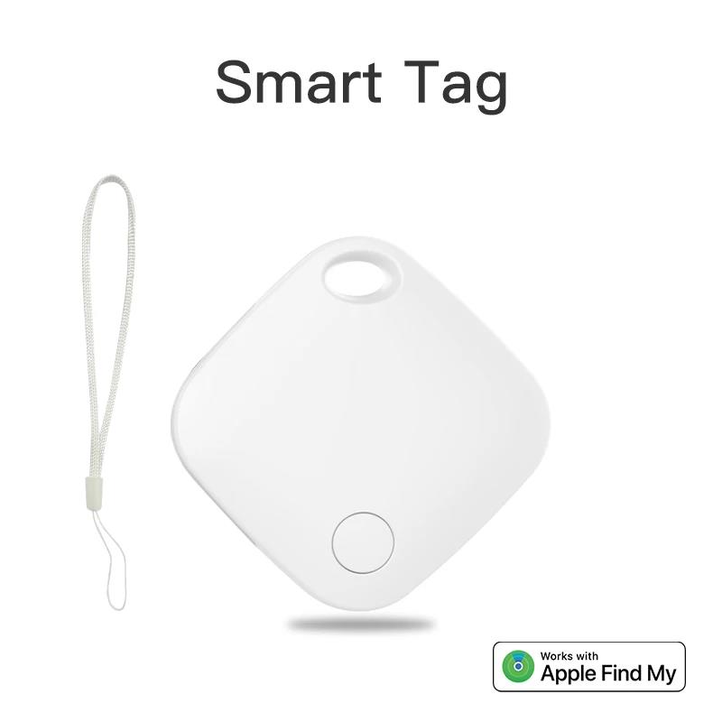 Smart Bluetooth GPS Tracker Work for Apple Find My APP ITag Anti Lost Reminder Device MFI Rated Locator Key Finder