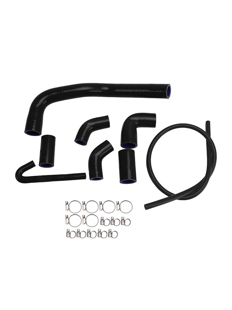 Silicone Radiator coolant Hose For Ducati Streetfighter V4 V4S 2020-2025 Black