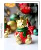 72PCS Irregular Shaped Painted Christmas Ball Ornaments for Tree Decoration