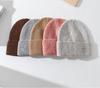 Classic Ribbed Knit Beanie-Unisex 100% Wool Hat for Autumn/Winter Business & Travel One Size Fits Most