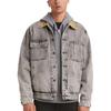Levis Vintage Lapel Denim Jacket Unisex Jackets Gray A0640-0001
