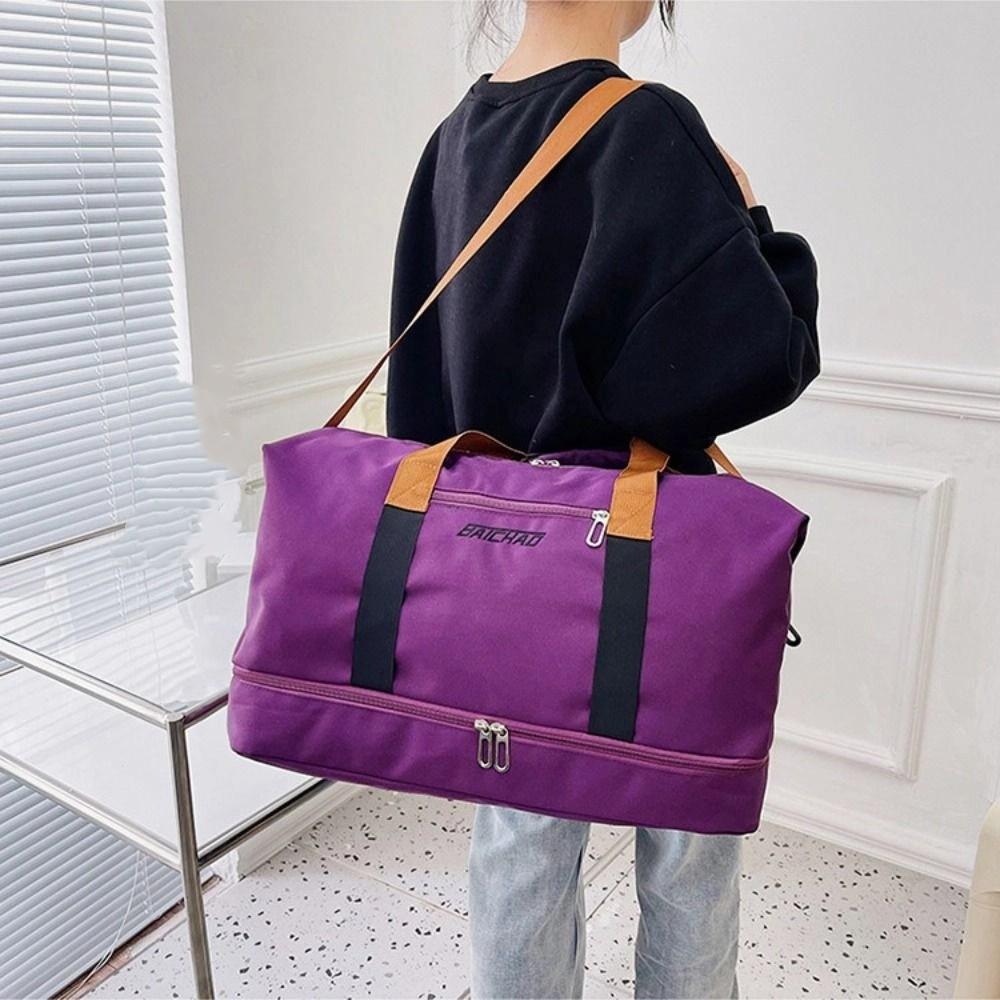 Waterproof Travel Luggage Bag Large Capacity Messenger Bag Portable Travel Duffle Bag  Outdoor