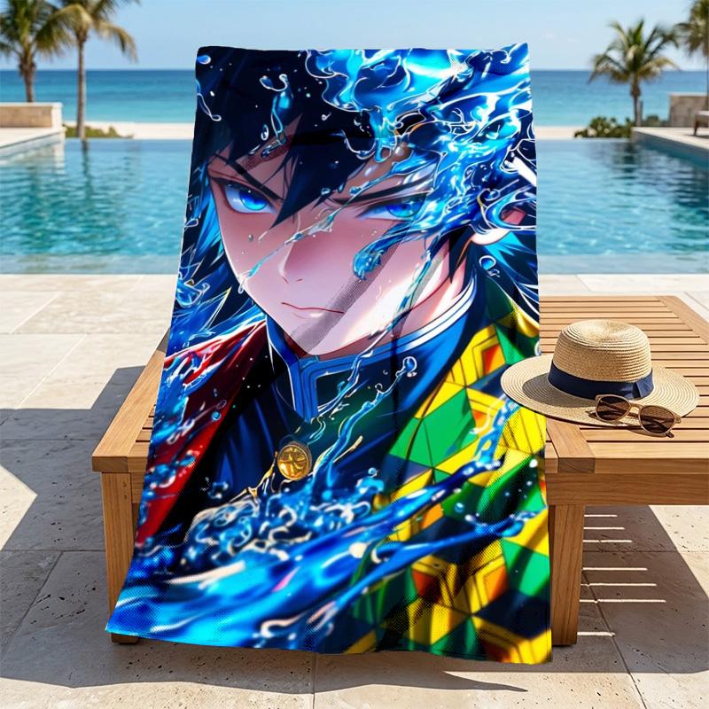 Water Hero Stylish Digital Printing Beach Towel Quickdrying Absorbent Blanket For Beach Pool Gym Travel Christmas Gift C922214