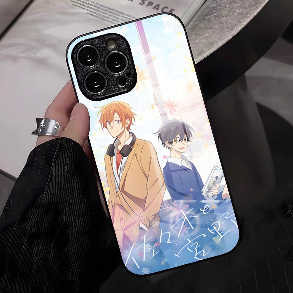 Sasaki And Miyano Anime Phone Case For IPhone 17 Pro Max 16 15 14 Pro Max 13 11 X Xs Xr 8 7Plus Glass Cover