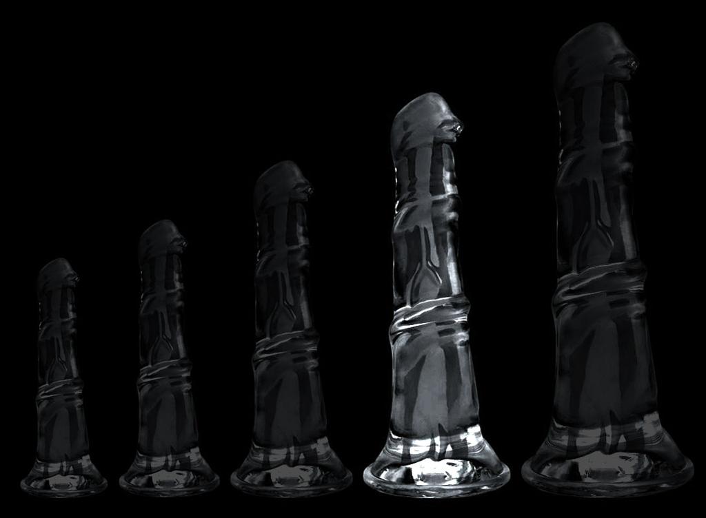 Horse Jumy XL Dildo 32 X 7.5cm Transparent - ClearlyHorny - Unusual Dildos