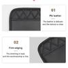 Easy To Install Cars Waterproof Leather Storage Box Organizers Bag Ideal for Family and Business Traveler Daily Commute