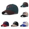 Letter Boston Embroidered Cotton Baseball Cap Sun Protection Hat For Use Daily