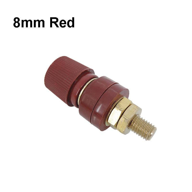 6mm 8mm 10mm Brass Stud Binding Post Premium Remote Battery Power Junction Connector M6 M8 M10 Replacement Terminal Plug Jumper