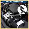 HVAC Heater Hose Tee Connector for Ford Transit Connect 2010-2013 / Heater Pipe Connector/Durable / 1 Set Black Auto Replacement Parts
