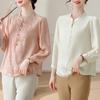 Women's Summer Seven-Sleeve Shirt: New Chinese National Style Tummy-Covering Top