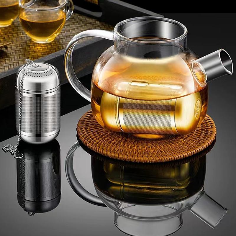 Tea Strainer Stainless Steel Tea Infuser Tea Leaves Spice Seasoning Ball Strainer Teapot Fine Mesh Coffee Filter Teaware