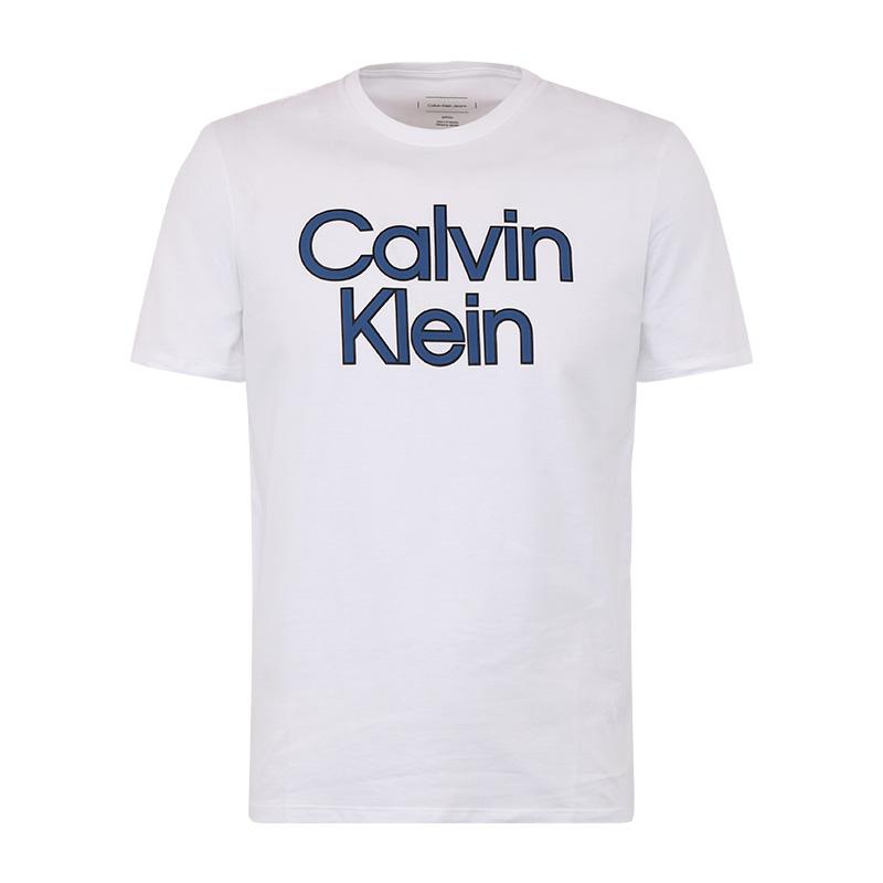 Calvin Klein T-Shirts Unisex Crew Neck Moderate Straight Fit 4R8022S-110/001