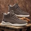 Sneakers Men 2025 New High Top Fashion Flat Retro Soft Sole Anti Slip Outdoor Large Size 38-48 Running Sports Shoes for Man