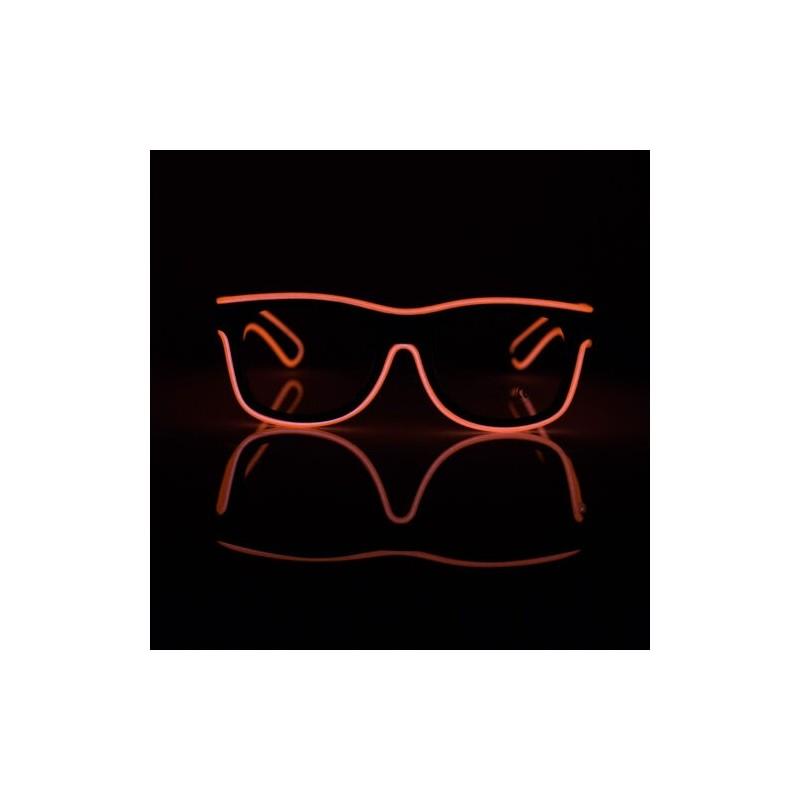 Premium Quality Led El Wire Glasses Light Up Glow Sunglasses For Dj Nightclub Parties
