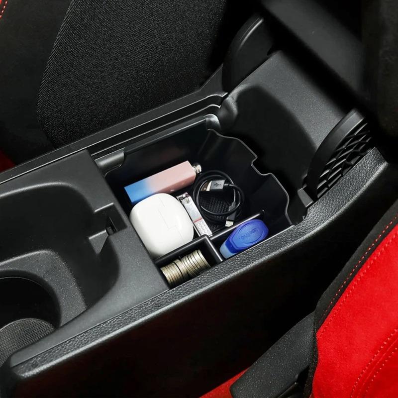HGWEI Center Console Organizer For Acura Integra -2025 and Civic 11th Gen -2025 Hatchback Armrest Secondary Storage Box