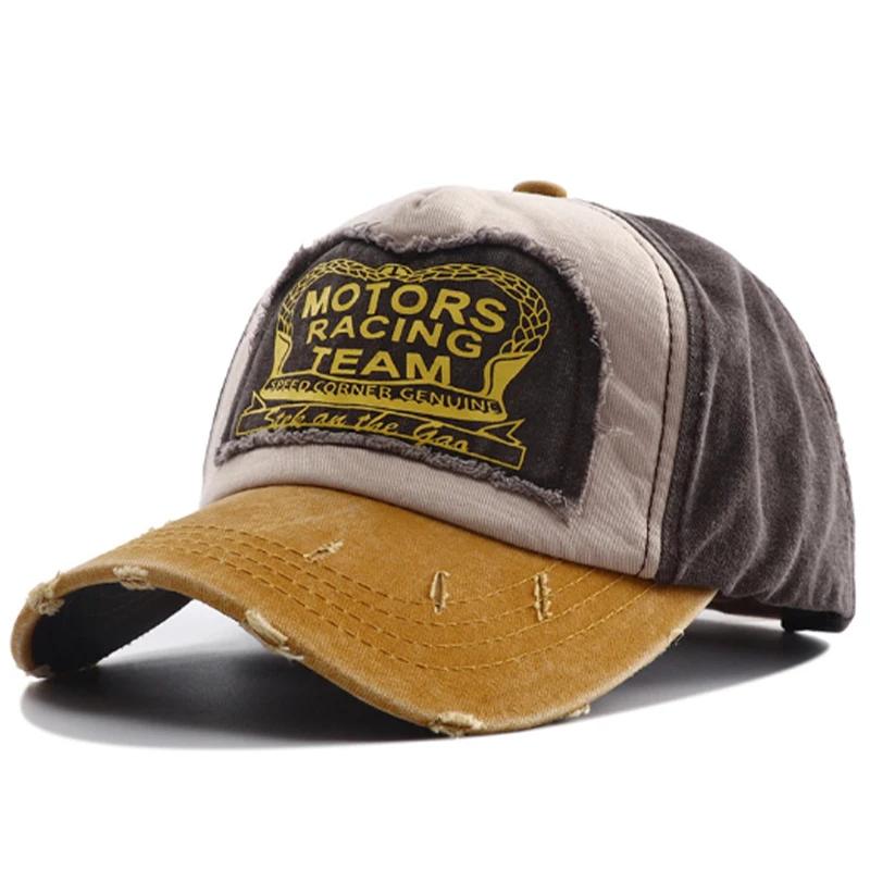 Fashion Letter Snapback Cotton Baseball Cap Men Women Hip Hop Fitted Fishing Cap Outdoor Autumn Summer Casual Hat