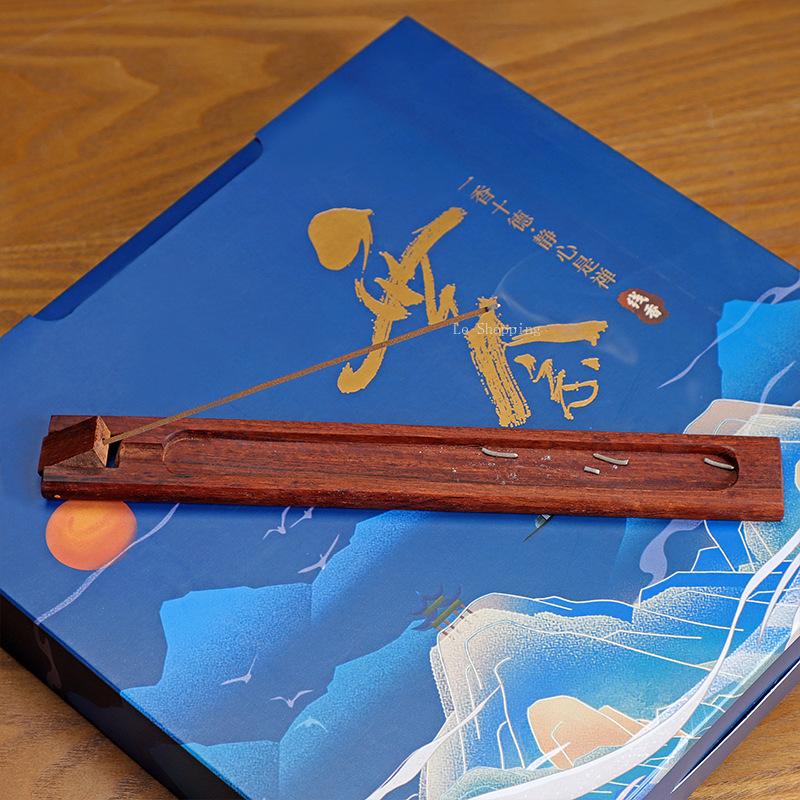 Ten Kinds of Stick Incense Indian Old Mountain Sandalwood and Agarwood Home Indoor Purify The Air and Calm The Mind Joss Stick