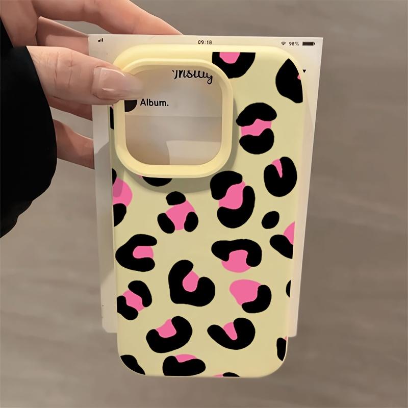 Full screen leopard print phone case suitable for iPhone 17 16 15 14 13 12 11 Pro/Max/Plus anti drop and shockproof back cover