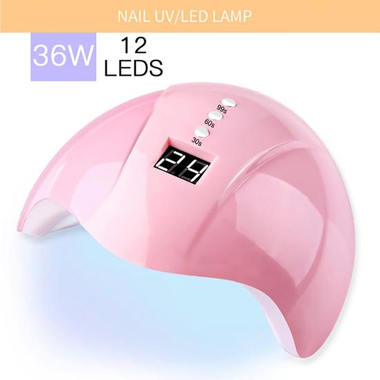 Secador de lâmpada Usb Kit de polimento de unhas Manicure Pincel Adesivo Arte Ferramentas Conjunto