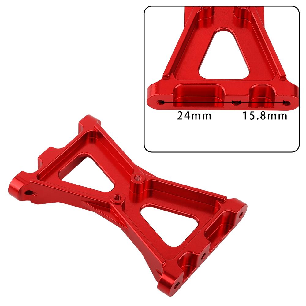 1PC Aluminum Alloy Rear Chassis Brace Crossmember Beam Mounts for 1/10 TRX-4 TRX4 RC Crawler Car Upgrade Parts