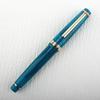 Luxury Jinhao 82 Peacock Blue Fountain Pen Acrylic Pen Spin Golden EF F Nib Business Office School Supplies Writing Ink Pen