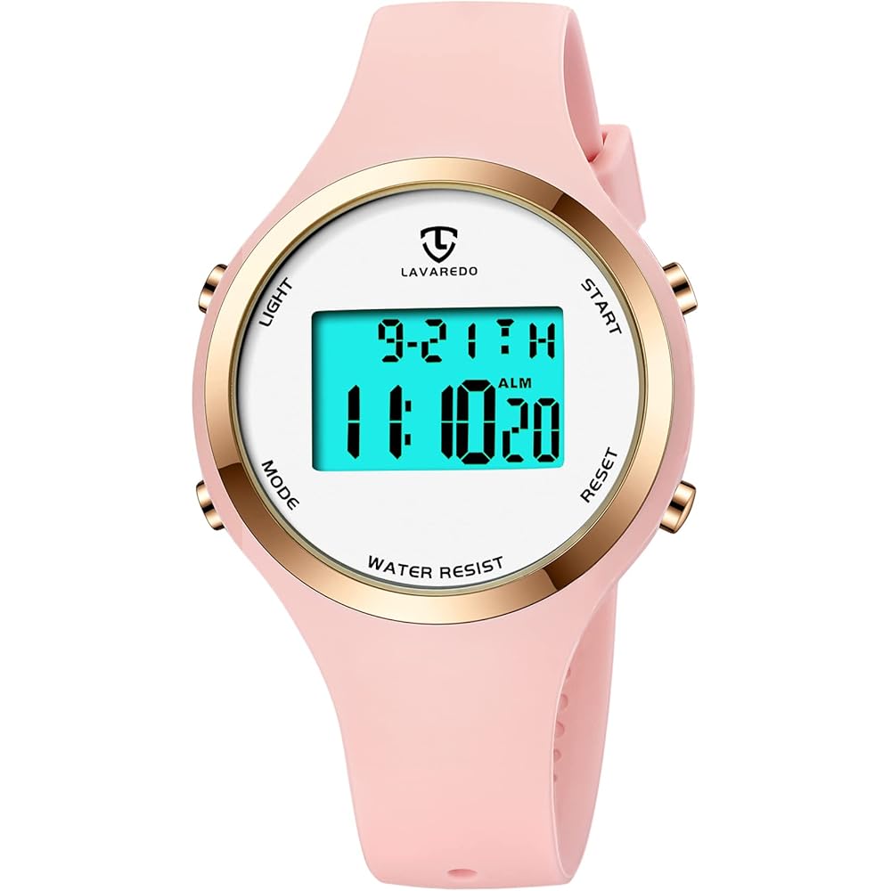 Digital Sports Watch Unisex Multi-Function Alarm Date Display Waterproof Outdoor Stylish