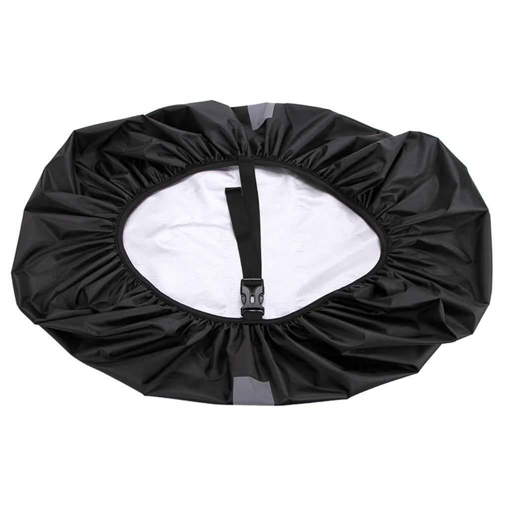 Wodoodporny Pokrowiec na Plecak z Paskami Odblaskowymi na Outdoorową Wędrówkę Pieszą Wspinaczkę Ochraniacz na Torbę