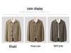 2024 Men's Pure Cotton Business Jacket for Middle-Aged and Elderly - Spring and Autumn Casual Wear