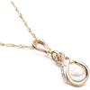 Zpsolution Double Open Pendant Clasp Connectors Bails for Necklace, Charm Holder for Necklace 6pcs Gold