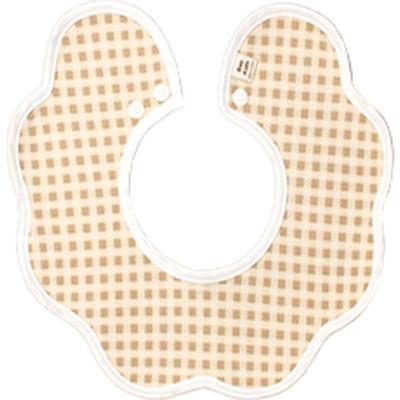 Air Mesh Medium Rolling Bib, B-11 Check Beige, 1 Piece, 1 Piece
