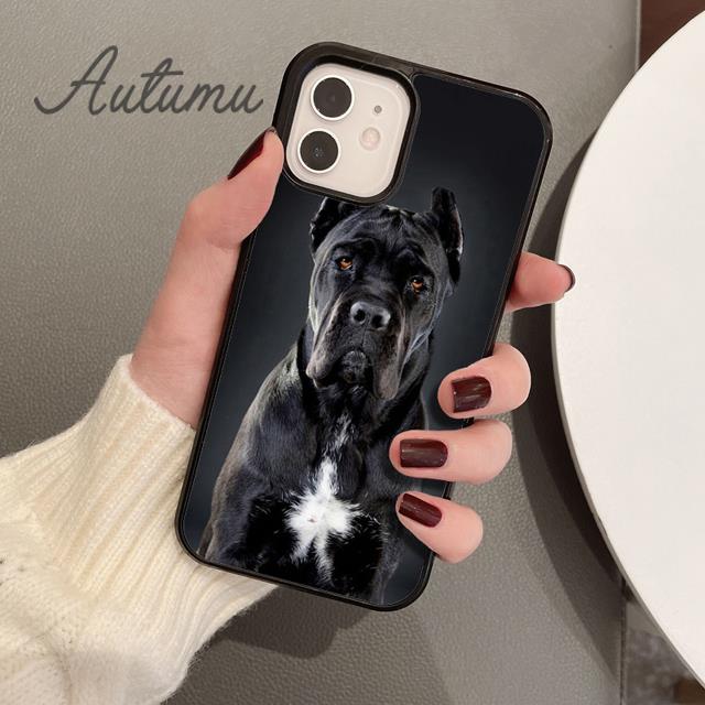 

Чохол для телефону собака кане корсо для iPhone 11 12 13 14 Pro Max mini X XR XS SE 2020 5 6S 7 8 Plus Samsung Galaxy S21 S22 Оболонка iPhone 12or12pro