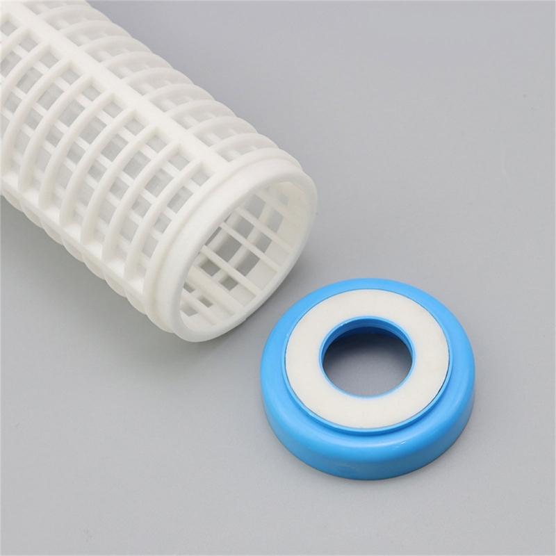 2 Peças Elementos Filtrantes Domésticos Filtro de Água 10" Pré-Filtro Filtro de Bomba Filtro Eficaz para Tubo de Água Material Plástico