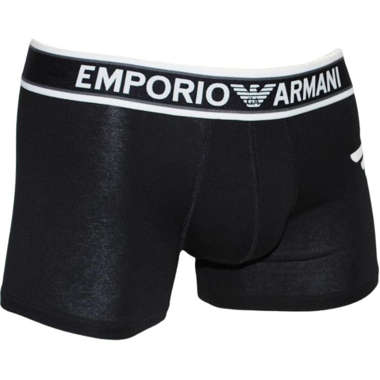 Emporio Armani Printed Slim Fit Boxer Briefs Men underwear Black 111776-2R725-00020 M